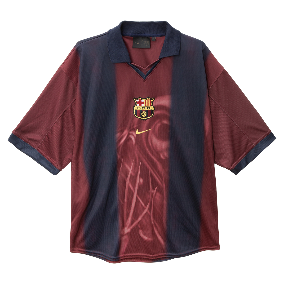 FC Barcelona x Travis Scott Retro 2001 Jersey (Master Version)