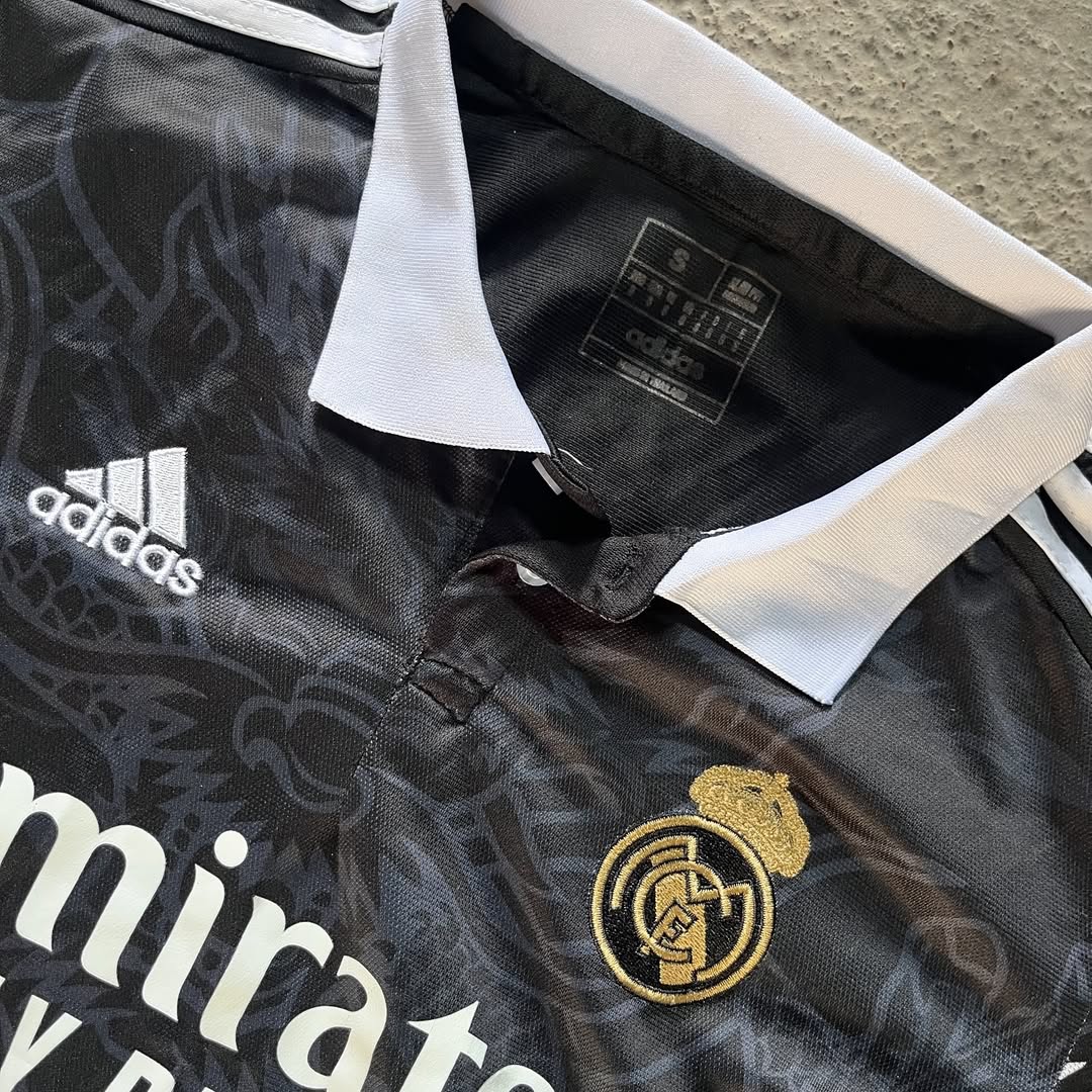 Real Madrid Black Dragon Jersey