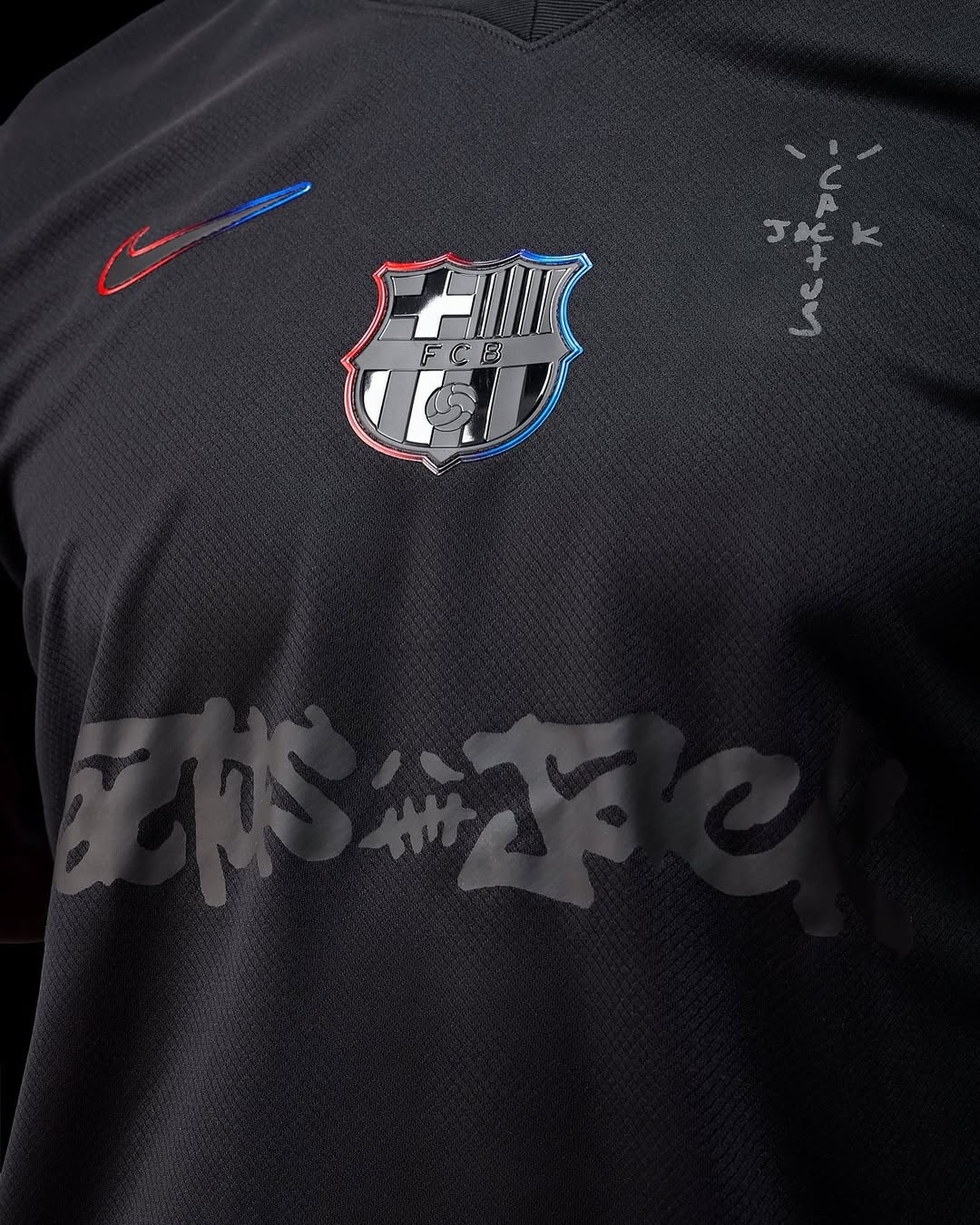 FC Barcelona x Travis Scott Away Jersey (Player Version)