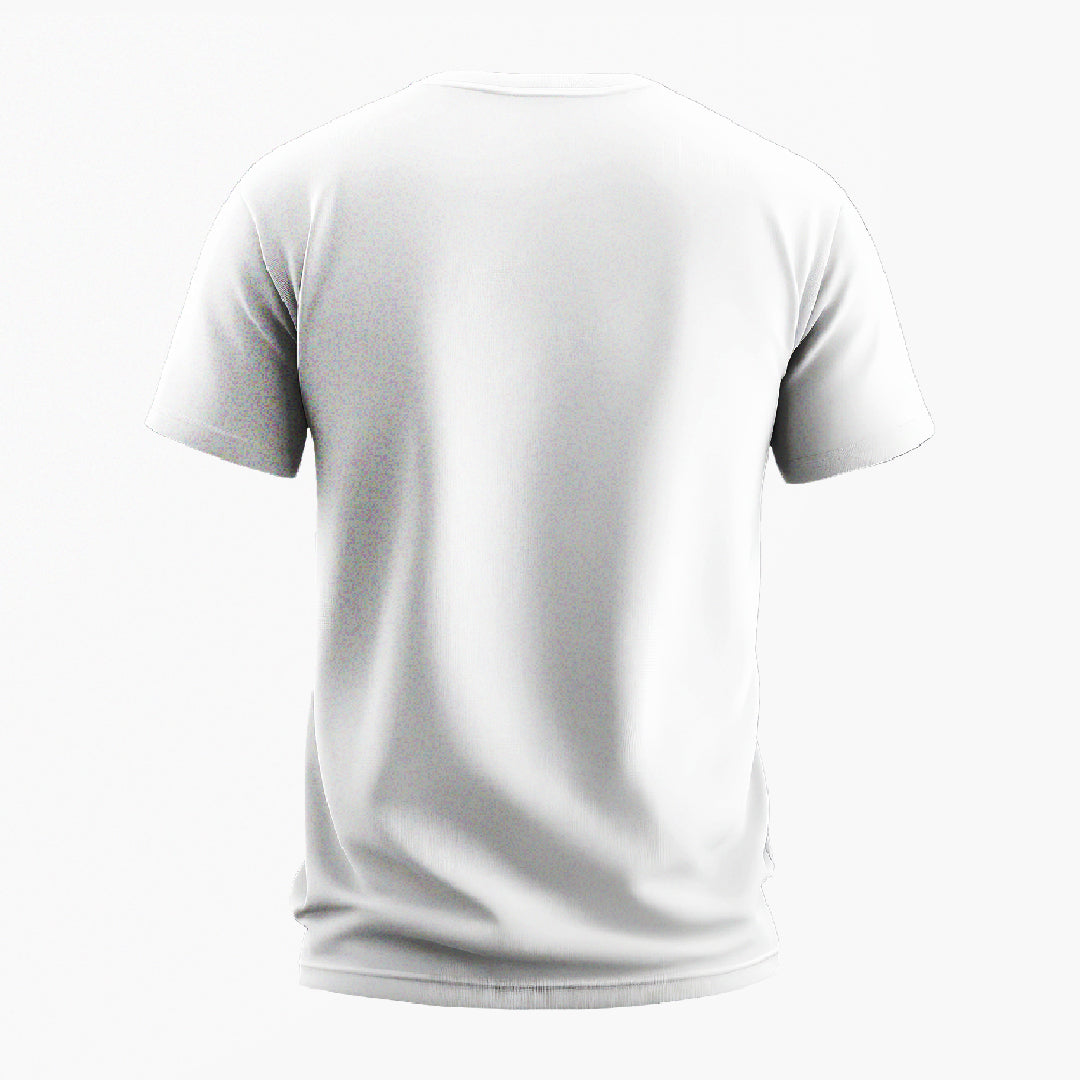 Textured Stripes Yarn Dyed Polo T-Shirt | Off White